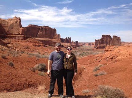 Our friends Bryan and Susan